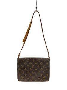 LOUIS VUITTON◆ミュゼット・タンゴ_モノグラム・キャンバス_ロングショルダー_BRW/PVC/BRW