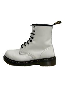 Dr.Martens◆8ホールレースアップブーツ/UK6/WHT/PVC/CL12V//