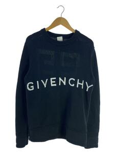 GIVENCHY◆セーター(厚手)/M/コットン/BLK/無地