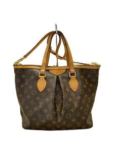 LOUIS VUITTON◆パレルモPM_モノグラム・キャンバス_BRW/PVC/BRW/M40145