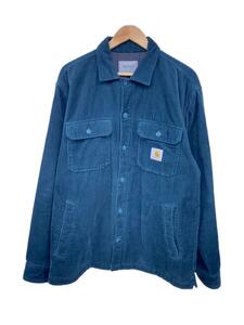 Carhartt◆WHITSOME SHIRT JAC/L/コーデュロイ/GRN/無地//