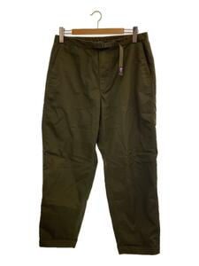 THE NORTH FACE PURPLE LABEL◆STRETCH TWILL WIDE TAPERED PANTS/34/コットン/KHK/無地//