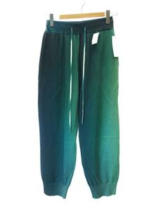 YOKE◆23ss/Gradation Printed Knit Pants/2/コットン/グリーン//