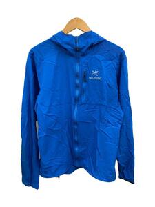 ARC’TERYX◆SQUAMISH HOODY/ホツレ・ヨゴレ有/ナイロンジャケット/M/ナイロン/BLU/SS002428//