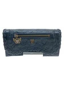 ANNA SUI◆ベロニカ/長財布/BLK/総柄/レディース/316530//