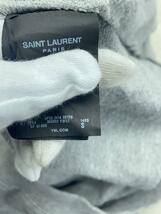 SAINT LAURENT◆スウェット/-/コットン/GRY/無地//_画像4