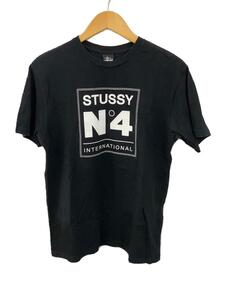 STUSSY◆Tシャツ/M/コットン/BLK//