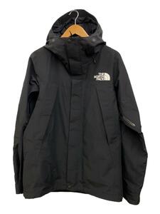 THE NORTH FACE◆MOUNTAIN JACKET_マウンテンジャケット/L/ナイロン/BLK/無地