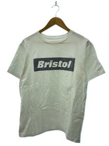 F.C.R.B.(F.C.Real Bristol)◆Tシャツ/S/コットン/WHT/無地/ホワイト/FCRB-189058//