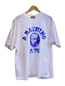 A BATHING APE◆Tシャツ/XL/コットン/WHT