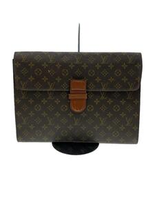 LOUIS VUITTON◆ポッシュ・ミニストル_モノグラム・キャンバス/レザー/BRW/モノグラム//