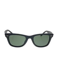 Ray-Ban◆サングラス/ウェリントン/プラスチック/BLK/KHK/レディース/RB2140-F