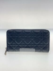 Christian Dior◆長財布/LADY DIOR/レザー/BLK/レディース/CAL43047P