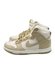 NIKE◆DUNK HIGH RETRO PRM_ダンク HIGH レトロ プレミアム/27cm/BEG/レザー