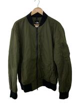 THE NORTH FACE◆TRANSIT BOMBER JK_トランジットボンバージャケット/L/ナイロン/KHK_画像1