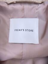 FREAK’S STORE◆コート/M/ポリエステル/BEG/201-1517_画像3