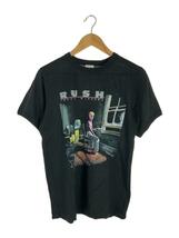 Tシャツ/L/コットン/黒/ブラック/rush/85/86/CANADA製_画像1