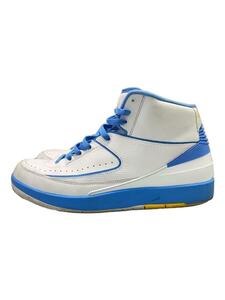 NIKE◆AIR JORDAN 2 RETRO/エアジョーダンレトロ/ホワイト/385475-122/29cm/WHT/PVC