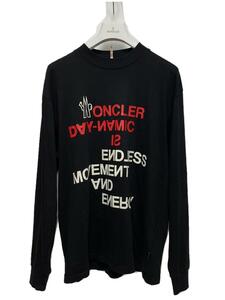 MONCLER◆長袖Tシャツ/L/コットン/BLK/C-SCOM 21-48973