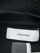 FACETASM◆21AW/FLEECE ZIPPER SWEAT/スウェット/3/ポリエステル/BLK/CSW-SW-M07_画像3