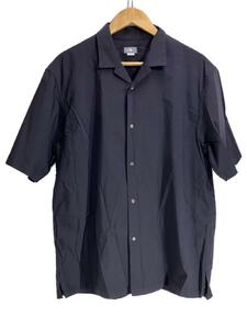 THE NORTH FACE◆S/S MALAPAI HILL SHIRT_ショートスリーブマラパイヒルシャツ/L/ナイロン/BLK/無地