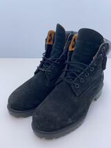 Timberland◆ICON 6 INCH PREMIUM TPU OUTSOLE/ブーツ/27cm/BLK/スウェード/A1H6X_画像2