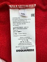 DSQUARED2◆パーカー/M/コットン/Rレッド/赤/s79gu0034/ICON/ロゴプリント/フーディー/プルオーバ_画像4