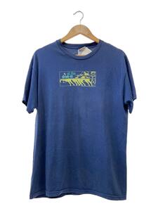 Hanes◆00s/Tシャツ/M/コットン/ネイビー/紺/AT THE DRIVE IN LICENSED TO CINDER