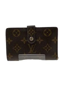 LOUIS VUITTON◆ポルト・フォイユ・ヴィエノワ_モノグラム・キャンバス_BRW/PVC/BRW/レディース