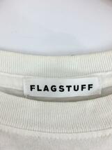 F-LAGSTUF-F◆Tシャツ/XL/コットン/WHT/20SS-EVA×FS-03_画像3