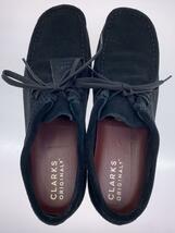 Clarks◆シューズ/26.5cm/BLK/スウェード//_画像3