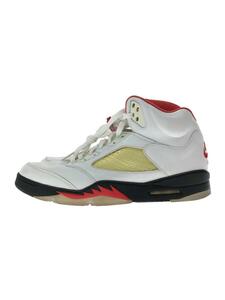 NIKE◆AIR JORDAN 5 RETRO/エアジョーダン 5 レトロ/ホワイト/DA1911-102/30.5cm//