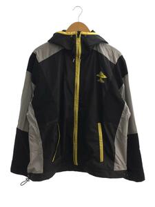 sacai◆マウンテンパーカ/2/ナイロン/BLK/21-0387S/21AW/Zip Up Blouson/使用感有//