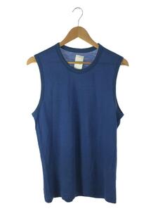 山と道 U.L. HIKE & BACKPACKING SHOP◆MERINO LIGHT SLEEVELESS/タンクトップ/M/ウール/ブルー//