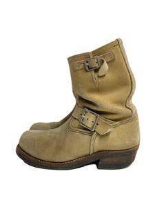 RED WING◆ENGINEER BOOT/エンジニアブーツ/US7.5/BEG/8268//