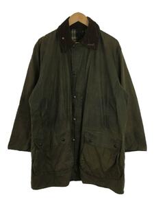 Barbour◆Barbour/ジャケット/42/コットン/カーキ/BORDER/推定90s/3ワラント/擦れ、汚れ有//