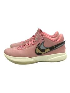 NIKE◆LEBRON 20 NRG EP/ローカットスニーカー/26.5cm/PNK/レザー/DQ3827-900