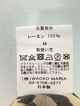 WACKO MARIA◆22SS/HAWAIIAN SHIRT S/S/M/レーヨン/ベージュ/レオパード柄_画像3