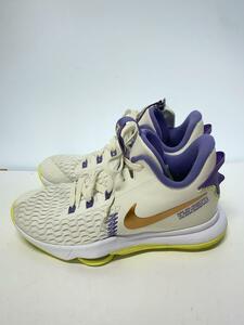 NIKE◆LEBRON WITNESS V EP/スニーカー/靴/26cm/ホワイト