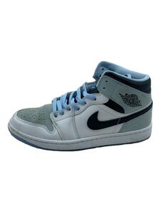 NIKE◆AIR JORDAN 1 MID SE_エアジョーダン 1 ミッド SE/27cm/BLU