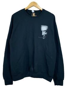 WACKO MARIA◆スウェット/M/コットン/BLK/21AW HANNIBAL CREW NECK SWEAT SHIRT