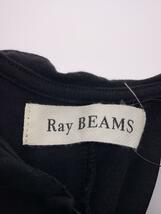 RAY BEAMS◆ワンピース/FREE/コットン/BLK/61-26-0031-101_画像3