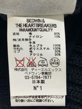 BEDWIN & THE HEARTBREAKERS◆スタジャン/1/ウール/BLK_画像4