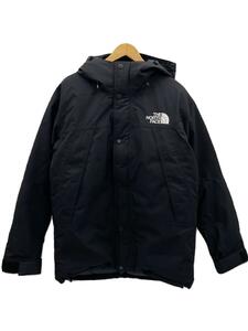 THE NORTH FACE◆MOUNTAIN DOWN JACKET_マウンテンダウンジャケット/L/ナイロン/BLK