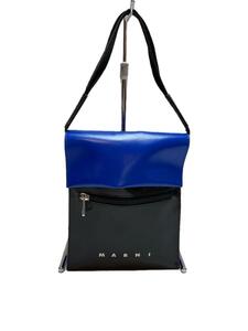 MARNI◆TRIBECA/ショルダーバッグ/PVC/BLK/SBMQ0036A0