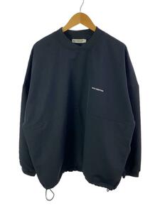 COOTIE◆Polyester Twill Football/カットソー/M/ポリエステル/BLK