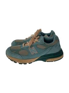 NEW BALANCE◆ローカットスニーカー/28cm/BLU/スウェード/MR993JF1