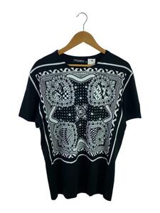 DOLCE&GABBANA◆Tシャツ/50/コットン/BLK/総柄/G7DED-A