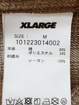 X-LARGE◆長袖シャツ/M/コットン/BRW/チェック/101223014002_画像4