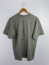 NIKE◆90s-/白タグ/14 YEARS AIR/Tシャツ/L/コットン/グレー_画像2